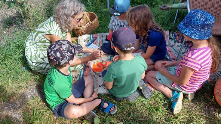 Gartenpädagogik Workshop im Gemeinschaftsgarten Permakulturgarten Ursulinen